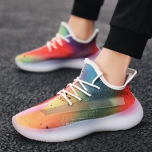Flying woven breathable sneakers