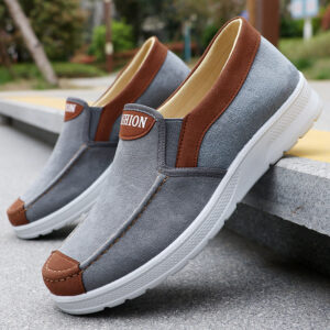 Mens Breathable Slip-on Casual Cloth Shoes