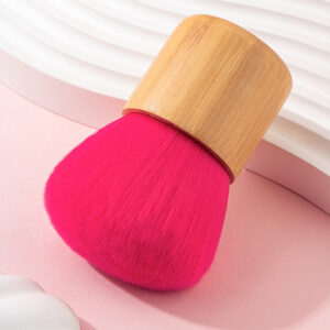 Makeup Brush Bamboo Handle Red Hair Small Fat Dun Single Support Loose Brush