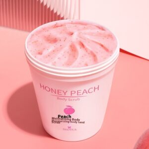Peach Moisturizing Body Scrub Cream