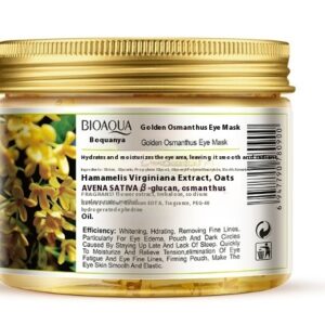 80 Pcs Bottle Gold Osmanthus Eye Mask Women Collagen Gel Whey Protein Face Care Sleep Patches Health Mascaras De Dormir