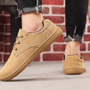 Spring Suede Large Size Casual Shoes Flat